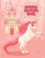 Unicorn Coloring Book: For Kids Ages 4-8: Horses, Ponies, Unicorns and Pegasus Coloring Book (Unicorn Activity Book for Kids Ages 4-8) 1655268236 Book Cover