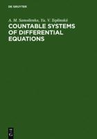 Countable Systems of Differential Equations 9067643939 Book Cover