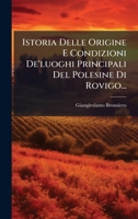 Istoria Delle Origine E Condizioni De'luoghi Principali Del Polesine Di Rovigo... (Italian Edition) 1024558460 Book Cover
