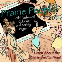 Prairie People!: Old Fashioned Coloring and Activity Pages 1503018849 Book Cover