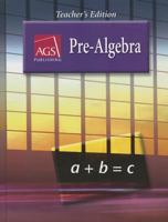 Pre-Algebra Teacher's Edition 0785435565 Book Cover