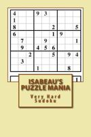 Isabeau's Puzzle Mania: Very Hard Sudoku 1724624458 Book Cover