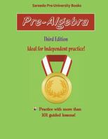 Pre-Algebra: Third Edition : Ideal for Independent Practice 1721932216 Book Cover