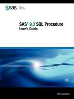 Sas 9.3 Sql Procedure User's Guide 160764892X Book Cover