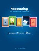 Accounting: The Managerial Chapters, Chapters 14-24 0132569043 Book Cover