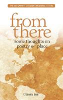 From There: Some Thoughts on Poetry & Place 1553804619 Book Cover