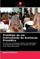 Protótipo de um Instrumento de Avaliação Prosódica 6203654833 Book Cover