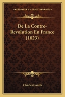 de La Contre-Ra(c)Volution En France 1247633055 Book Cover