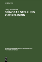 Spinozas Stellung zur Religion 3111186830 Book Cover