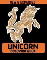 Unicorn Coloring Book (New & Expanded): Drawing and coloring book for kids and girls B08LN5N1MN Book Cover