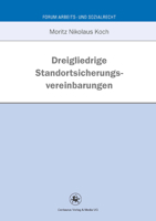 Dreigliedrige Standortsicherungsvereinbarung 386226145X Book Cover