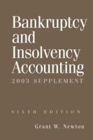 Bankruptcy and Insolvency Accounting 0471390429 Book Cover