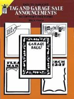 Easy-to-Duplicate Tag and Garage Sale Announcements (Quick Copy Art) 0486264300 Book Cover