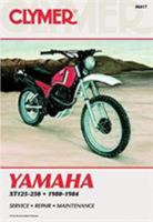 Yamaha Xt125-250,1980-1984 (Clymer motorcycle repair series) (Clymer motorcycle repair series) 0892873876 Book Cover