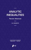 Analytic Inequalities: Recent Advances 9491216430 Book Cover
