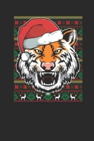 Ugly Christmas - Tiger: Graph Paper Journal (6" X 9" - 120 Pages/ 5 Squares per inch) - Ugly Christmas Gift and Holiday Planner For Women, Men, Teens And Kids 1709609362 Book Cover