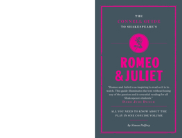 The Connell Guide to Shakespeare's Romeo and Juliet 1907776087 Book Cover