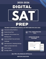 Digital Sat Prep: Complete Guide with 7 Practice Tests, Strategy Videos, Flashcards, and Study Plans. B0FNJYW4VX Book Cover