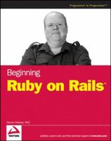 Beginning Ruby on Rails (Wrox Beginning Guides) 0470069155 Book Cover