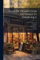 Essai De Traduction Littérale Et Énergique 1174715677 Book Cover