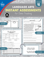 Instant Assessments for Data Tracking, Grade 4: Language Arts 1483836193 Book Cover