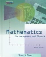 Mathematics for Management and Finance 0538870990 Book Cover