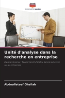 Unité d'analyse dans la recherche en entreprise 6207391500 Book Cover