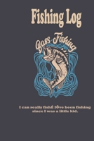 I can really fish… I’ve been fishing since I was a little kid.: Fishing Log : Blank Lined Journal Notebook, 100 Pages, Soft Matte Cover, 6 x 9 In 1661436889 Book Cover