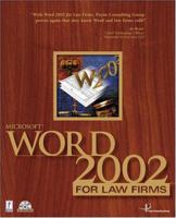 Microsoft Word 2002 for Law Firms w/CD (Miscellaneous) 076153394X Book Cover