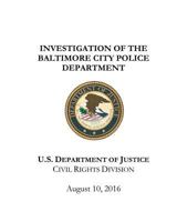 Investigation of the Baltimore City Police Department 1974477800 Book Cover