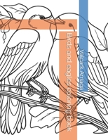 Birds and eagles coloring book B0C2SMKLC7 Book Cover