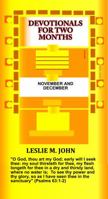 Devotionals For Two Months: November And December: November And December 0990780104 Book Cover