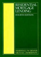 Residential Mortgage Lending 0131838156 Book Cover