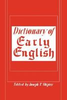 Dictionary of Early English 0806529261 Book Cover