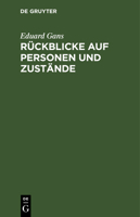 Rückblicke auf Personen und Zustände 1021346667 Book Cover