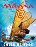 Disney Moana: (Color & Activity Book) 50 Pages with Adventures. 1545320888 Book Cover