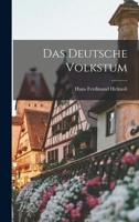 Das deutsche Volkstum 1018103635 Book Cover