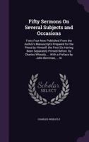 Fifty Sermons On Several Subjects And Occasions 1143913337 Book Cover