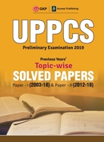 UPPCS 2019 : Previous Years' Topic-Wise Solved Papers : Paper I 2003-18 (Include Paper II : Solved Paper 2012-18) 9389310083 Book Cover