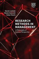 Research Methods in Management: A Philosophy of Science Perspective 1035360055 Book Cover