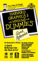 Harvard Graphics for Windows for Dummies Quick Reference 1568849621 Book Cover