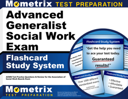 Advanced Generalist Social Work Exam Flashcard Study System: ASWB Test Practice Questions & Review for the Association of Social Work Boards Exam (Cards) 1621208583 Book Cover