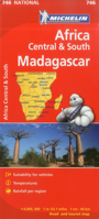 Africa Central and South Map (Michelin National Map) 2067172506 Book Cover