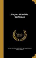 Simplex Munditiis. Gentlemen 1373425644 Book Cover