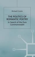 Politics of Romantic Poetry 1349414239 Book Cover