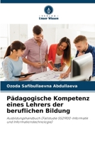 Pädagogische Kompetenz eines Lehrers der beruflichen Bildung 6205603632 Book Cover