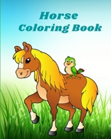 Horse Coloring Book: Cute Horse Animal Coloring Book for Girls │Amazing World of Horse and Pony B0CBLYHFJG Book Cover