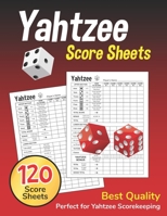 Yahtzee Score Sheets: Large 8.5 x 11 inches Correct Scoring Instruction with Clear Printing | Yahtzee Score Cards | Dice Board Game | Yahtzee Score Pads | Vol.5 169297856X Book Cover