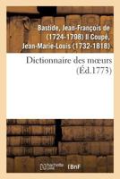 Dictionnaire des moeurs 2329103050 Book Cover