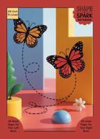 Shape & Spark Notebook: Alternating 3/4-Inch Tri-Lined and Blank Pages for Guided Handwriting Practice and Imaginative Thinking (Butterflies) 1967852669 Book Cover